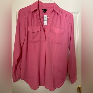 NWT Ann Taylor Camp Shirt